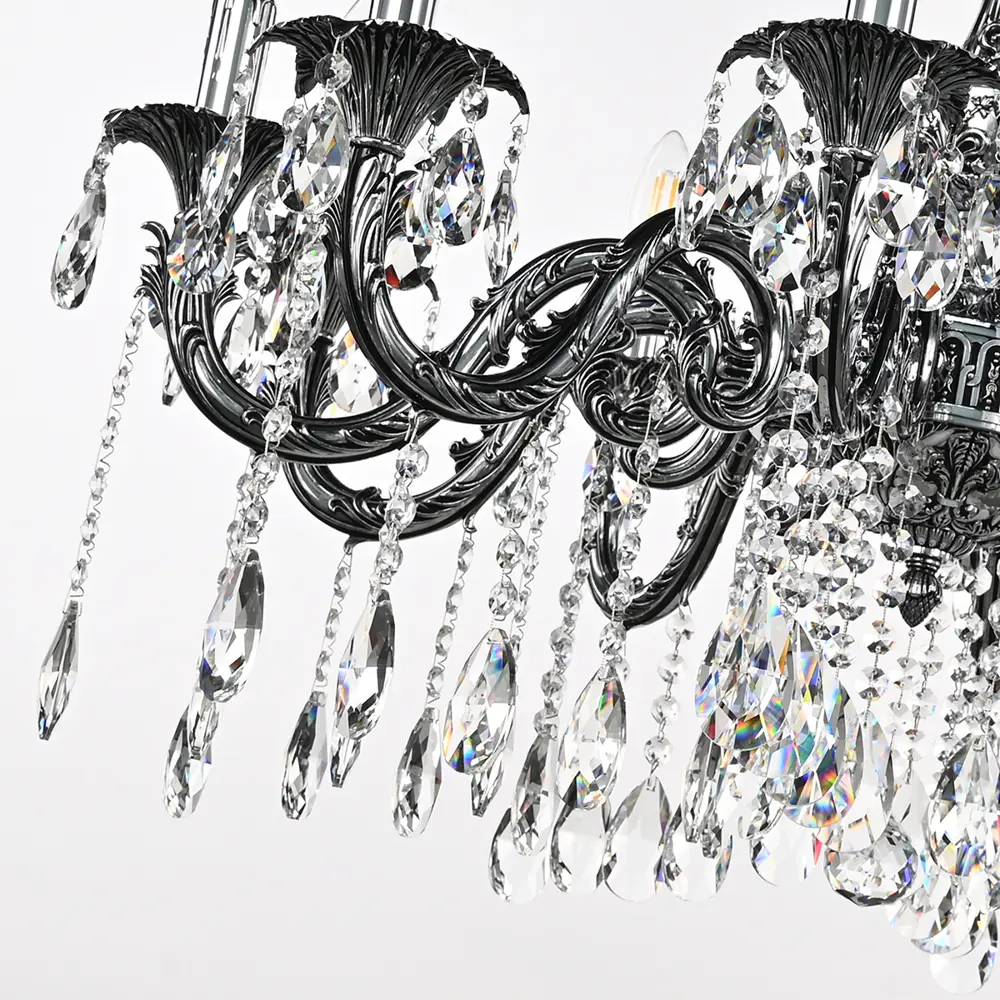 Фото 5 Люстра подвесная Bohemia Ivele Crystal Al79101.10.250.a.nb 10 ламп 20 м² цвет серый/серебристый Фото 5 Люстра подвесная Bohemia Ivele Crystal Al79101.10.250.a.nb 10 ламп 20 м² цвет серый/серебристый