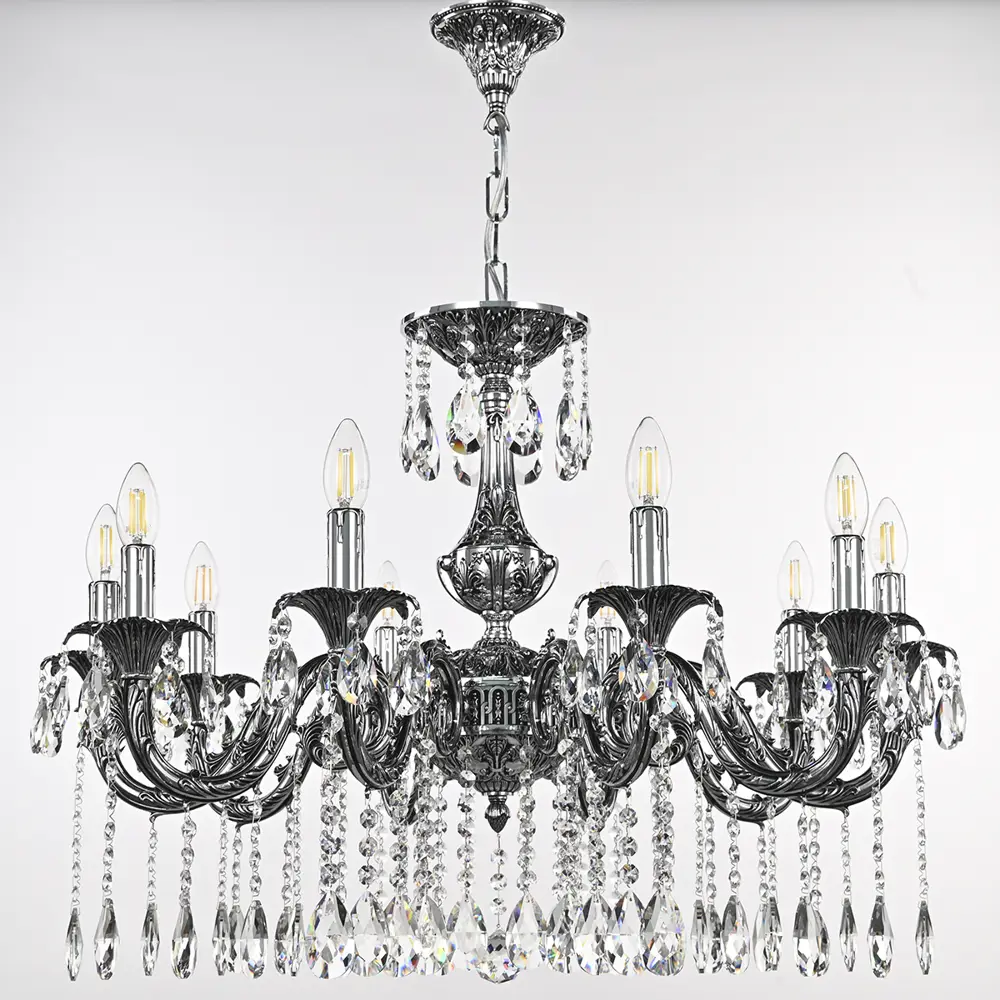 Фото 3 Люстра подвесная Bohemia Ivele Crystal Al79101.10.250.a.nb 10 ламп 20 м² цвет серый/серебристый Фото 3 Люстра подвесная Bohemia Ivele Crystal Al79101.10.250.a.nb 10 ламп 20 м² цвет серый/серебристый