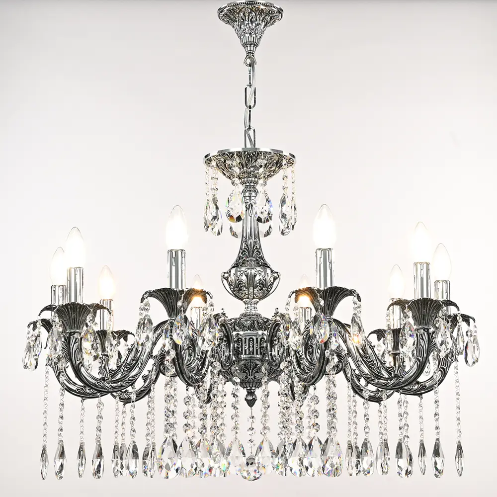 Фото 2 Люстра подвесная Bohemia Ivele Crystal Al79101.10.250.a.nb 10 ламп 20 м² цвет серый/серебристый Фото 2 Люстра подвесная Bohemia Ivele Crystal Al79101.10.250.a.nb 10 ламп 20 м² цвет серый/серебристый