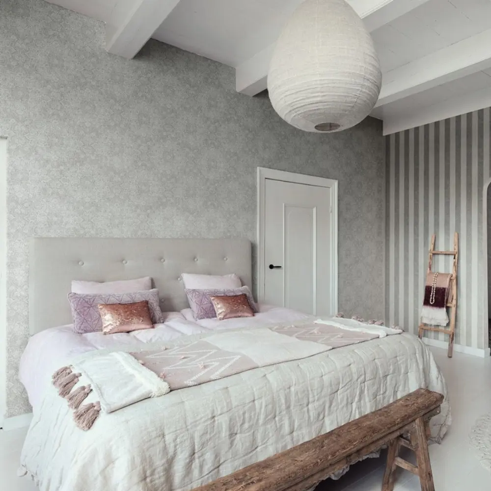 Фото 3 Обои флизелиновые Rasch Kerala 0.53 м серые 551501 Фото 3 Обои флизелиновые Rasch Kerala 0.53 м серые 551501