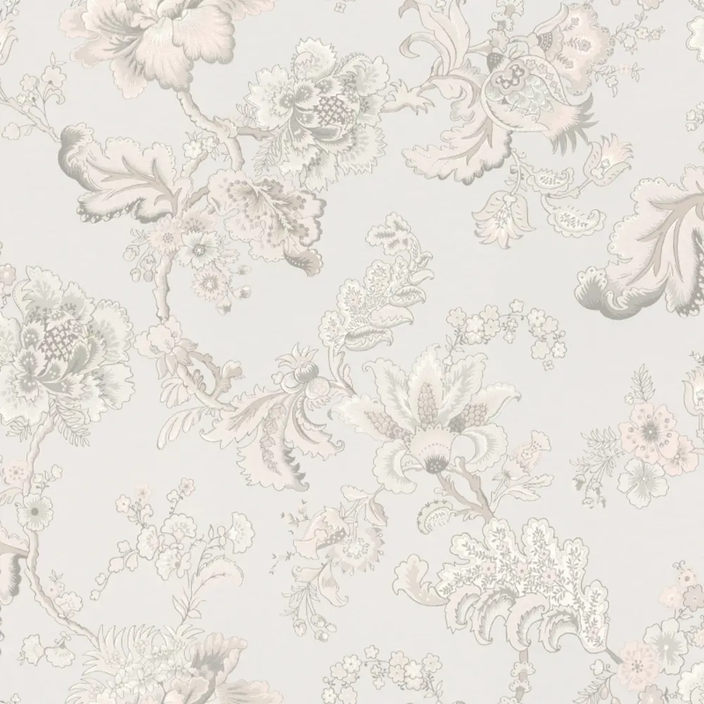 Фото Обои флизелиновые Rasch Sophia 0.53 м белые 710588 Фото Обои флизелиновые Rasch Sophia 0.53 м белые 710588
