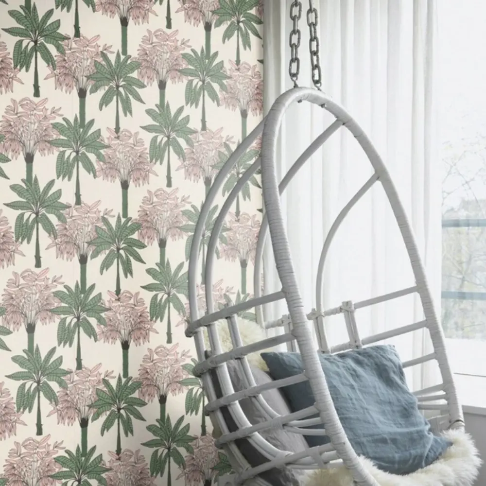 Фото 4 Обои флизелиновые Rasch Club Botanique 0.53 м зеленые 537819 Фото 4 Обои флизелиновые Rasch Club Botanique 0.53 м зеленые 537819