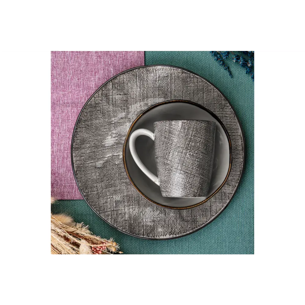 Фото 5 Блюдо сервировочное Elan Gallery Art Village 26.5x26.5 см фарфор цвет коричневый/темно-серый Фото 5 Блюдо сервировочное Elan Gallery Art Village 26.5x26.5 см фарфор цвет коричневый/темно-серый