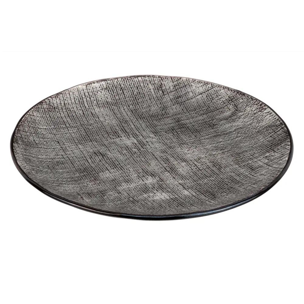 Фото 4 Блюдо сервировочное Elan Gallery Art Village 26.5x26.5 см фарфор цвет коричневый/темно-серый Фото 4 Блюдо сервировочное Elan Gallery Art Village 26.5x26.5 см фарфор цвет коричневый/темно-серый