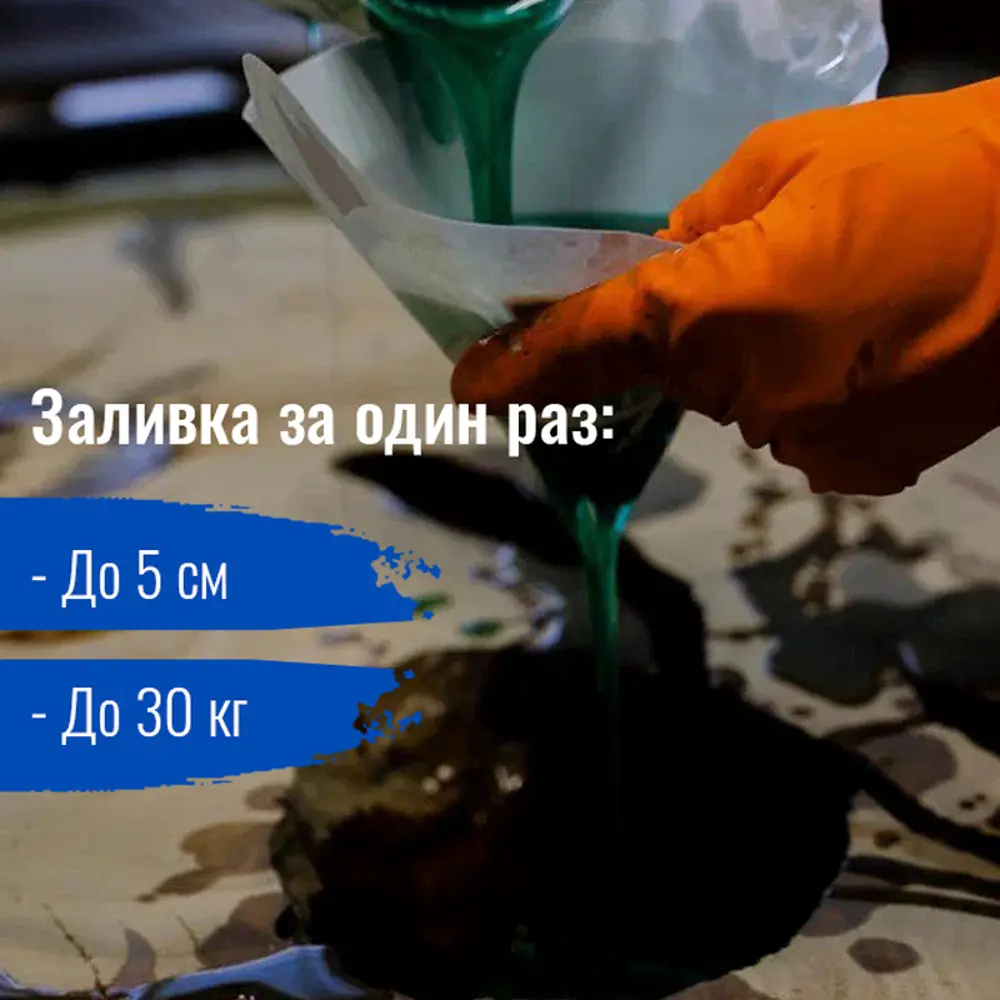 Фото 2 Эпоксидная смола Monolit для заливки столешниц 3 кг Фото 2 Эпоксидная смола Monolit для заливки столешниц 3 кг