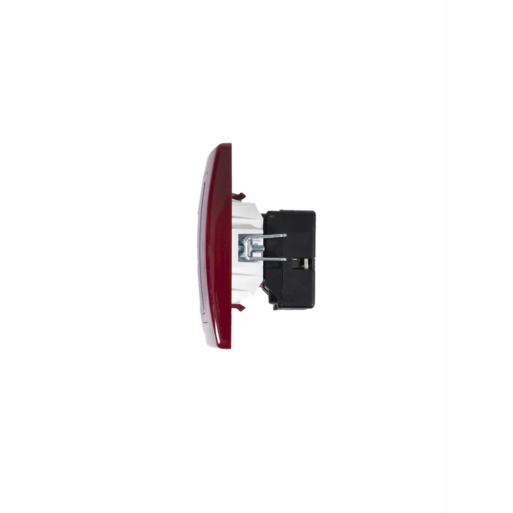 Фото 2 Разъем USB встраиваемая Aling-conel Prestige 6161.332 цвет бордовый/графитовый Фото 2 Разъем USB встраиваемая Aling-conel Prestige 6161.332 цвет бордовый/графитовый