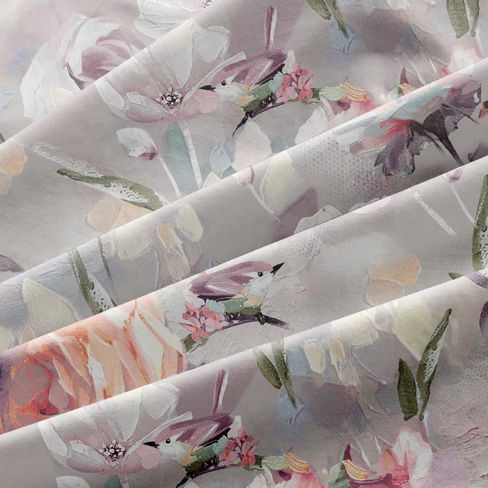 Фото 4 Комплект постельного белья Wenge Carnelia 896861 2-спальный перкаль кремовый