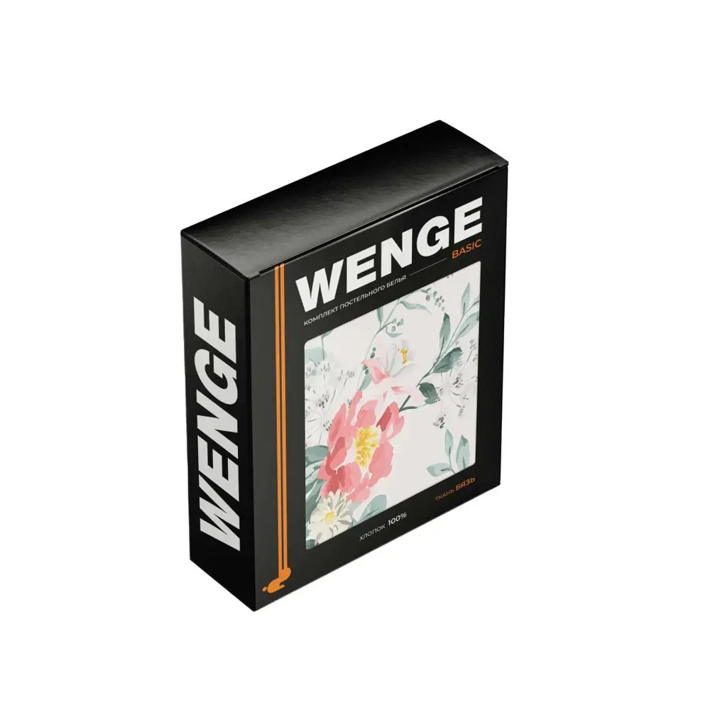 Фото 2 Комплект постельного белья Wenge Flower garden семейный бязь белый Фото 2 Комплект постельного белья Wenge Flower garden семейный бязь белый