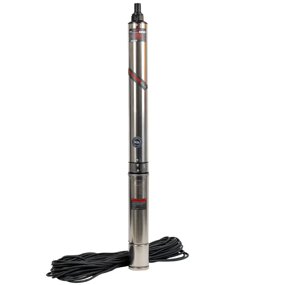 Фото 2 Насос садовый скважинный Verton DW110/1500V высота подъема 110 м кабель 50 м расход 9480 л/ч Фото 2 Насос садовый скважинный Verton DW110/1500V высота подъема 110 м кабель 50 м расход 9480 л/ч