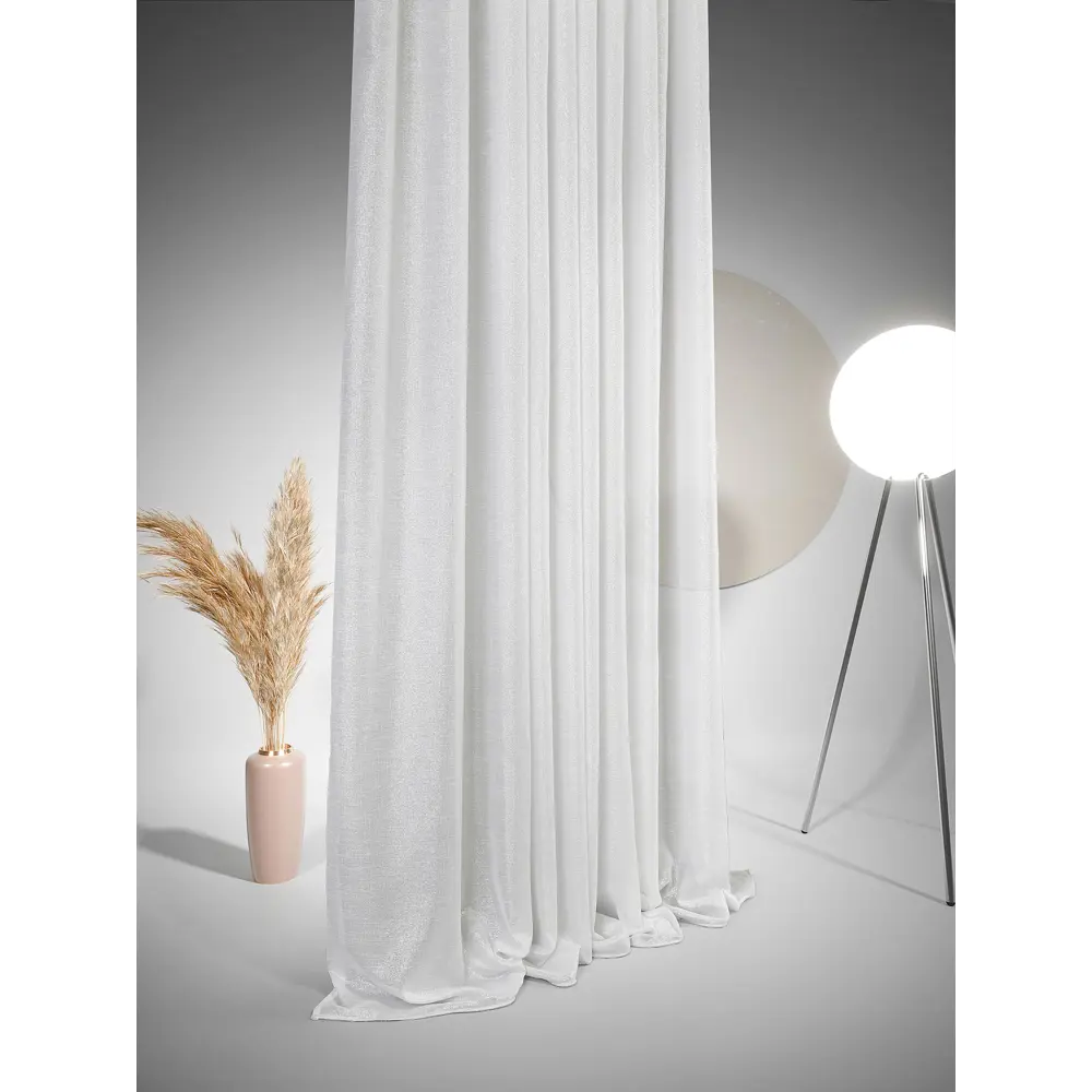 Фото 3 Тюль на шторной ленте AT Home Алиас-27 300x290 см цвет белый, бежевый