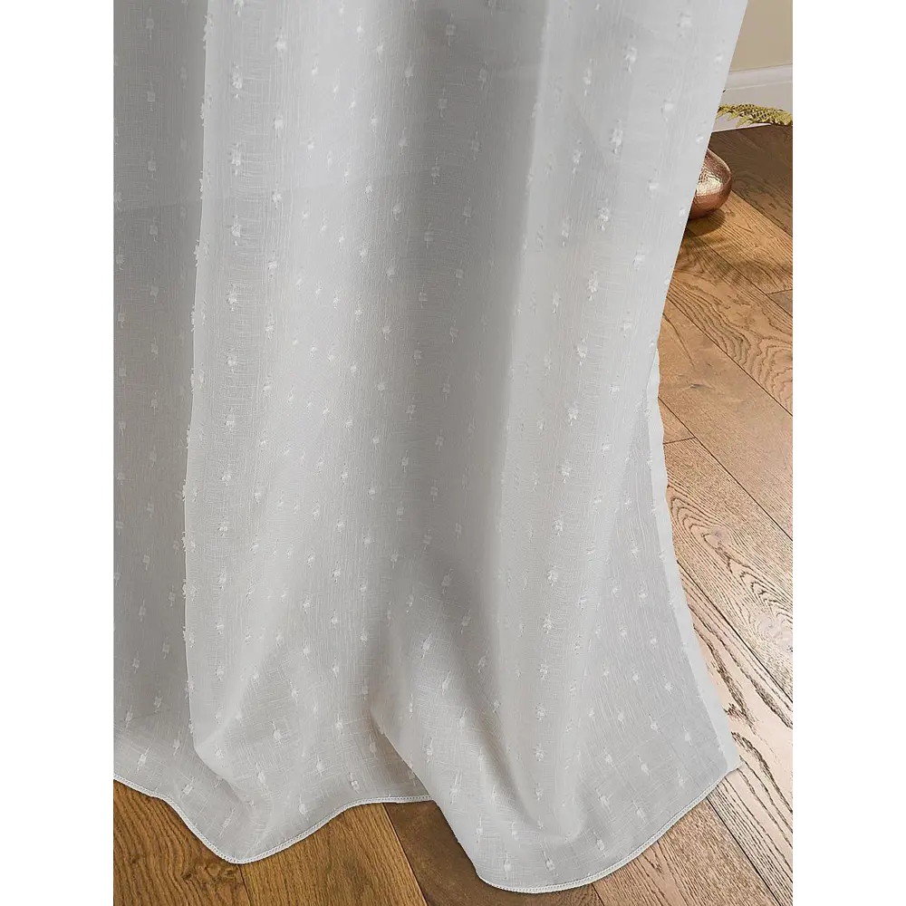Фото 4 Тюль на шторной ленте At Home Томниц-163 300x290 см цвет белый