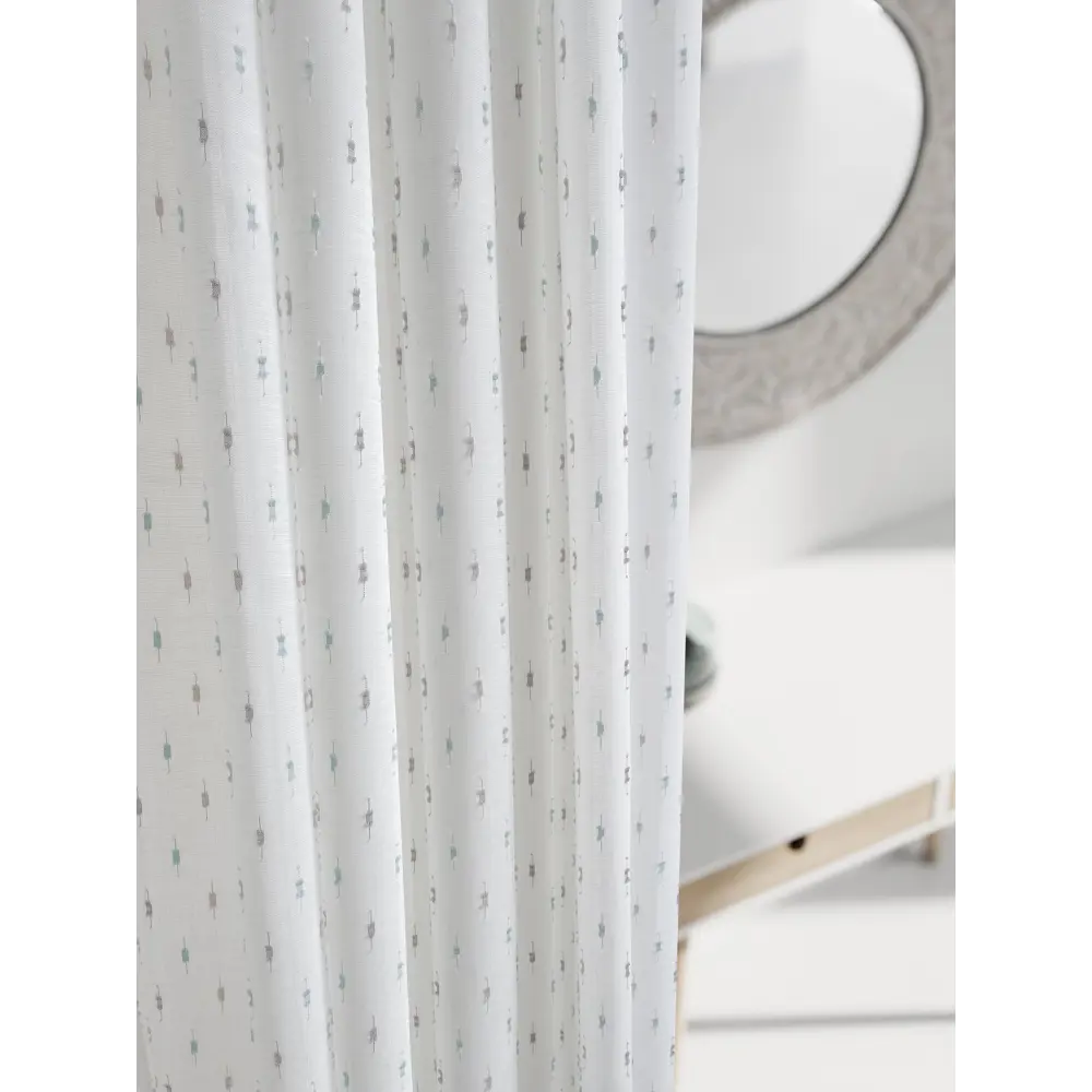 Фото 4 Тюль на шторной ленте At Home Томниц-165 300x290 см цвет белый