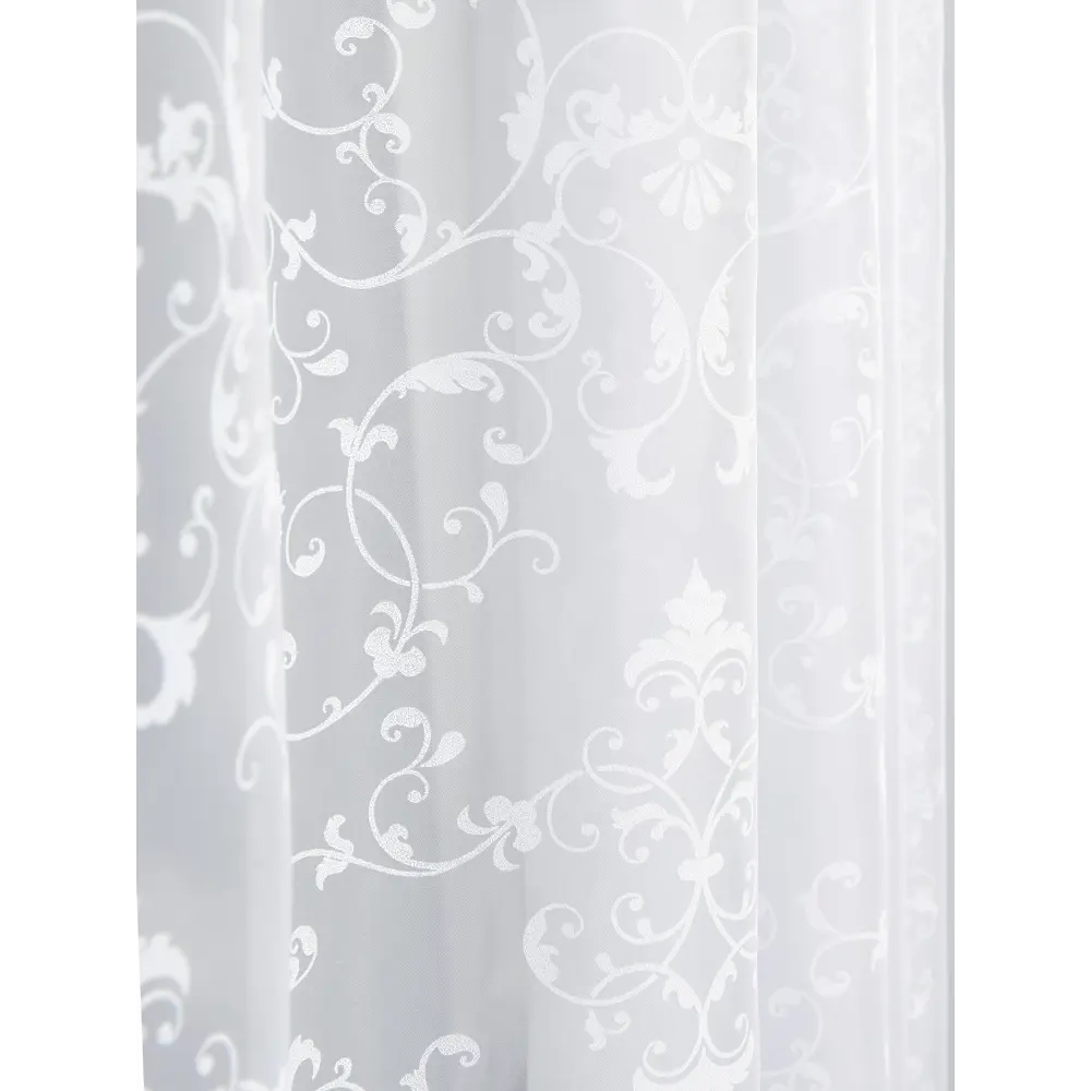 Фото 5 Тюль на шторной ленте At Home Лутами-02 150x300 см цвет белый Фото 5 Тюль на шторной ленте At Home Лутами-02 150x300 см цвет белый