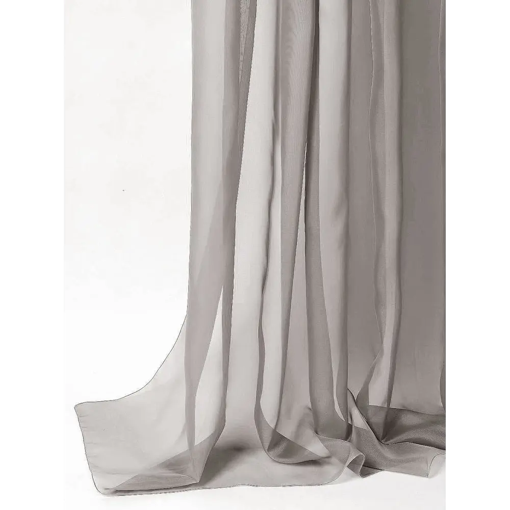 Фото 6 Тюль на шторной ленте At Home Лаури 300x230 см цвет серо-голубой