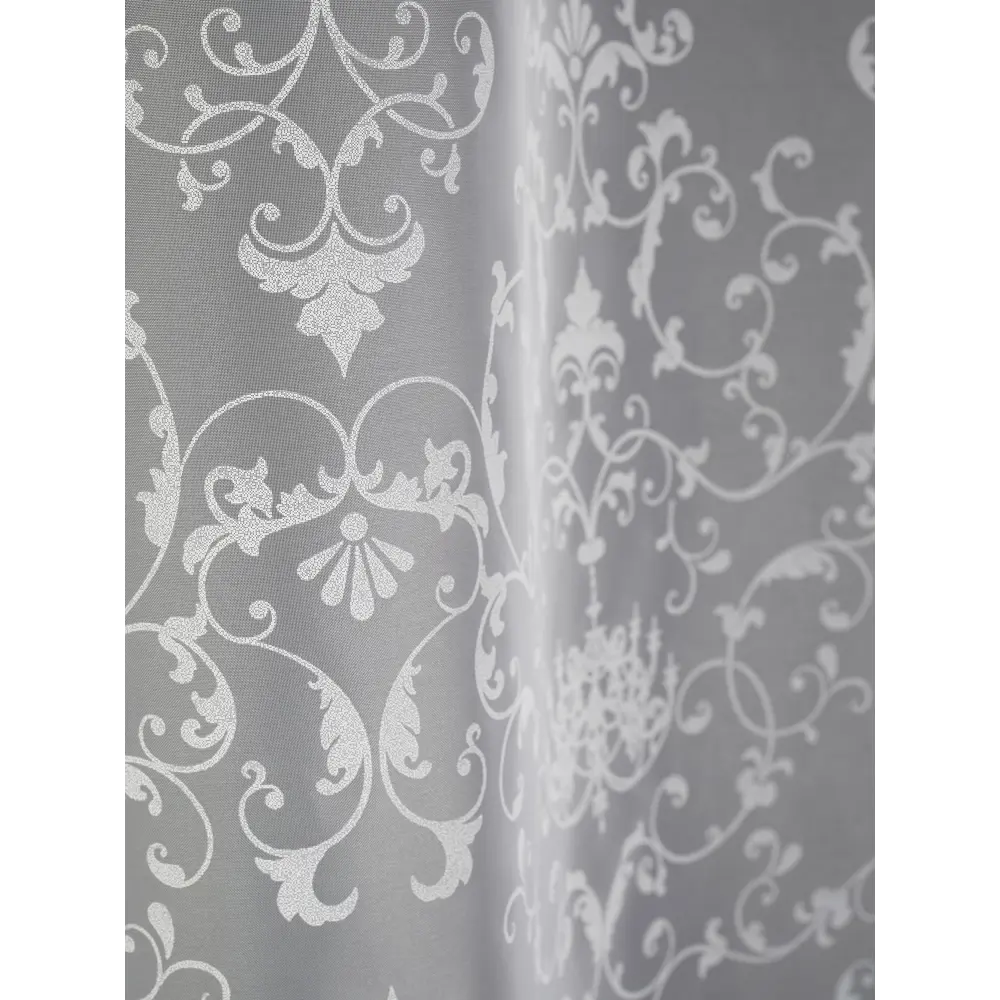 Фото 6 Тюль на шторной ленте At Home Лорелис-07 300x230 см цвет белый Фото 6 Тюль на шторной ленте At Home Лорелис-07 300x230 см цвет белый