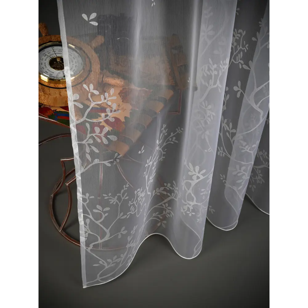 Фото 16 Тюль на шторной ленте At Home Лорелис-05 300x230 см цвет белый Фото 16 Тюль на шторной ленте At Home Лорелис-05 300x230 см цвет белый