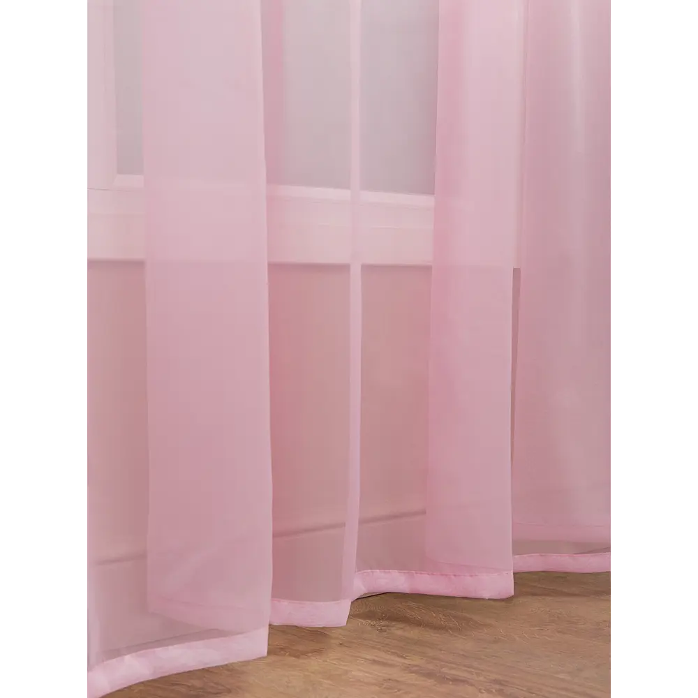 Фото 3 Тюль на шторной ленте Amore Mio Однотонная вуаль 6PL lux 400x270 см цвет розовый Фото 3 Тюль на шторной ленте Amore Mio Однотонная вуаль 6PL lux 400x270 см цвет розовый
