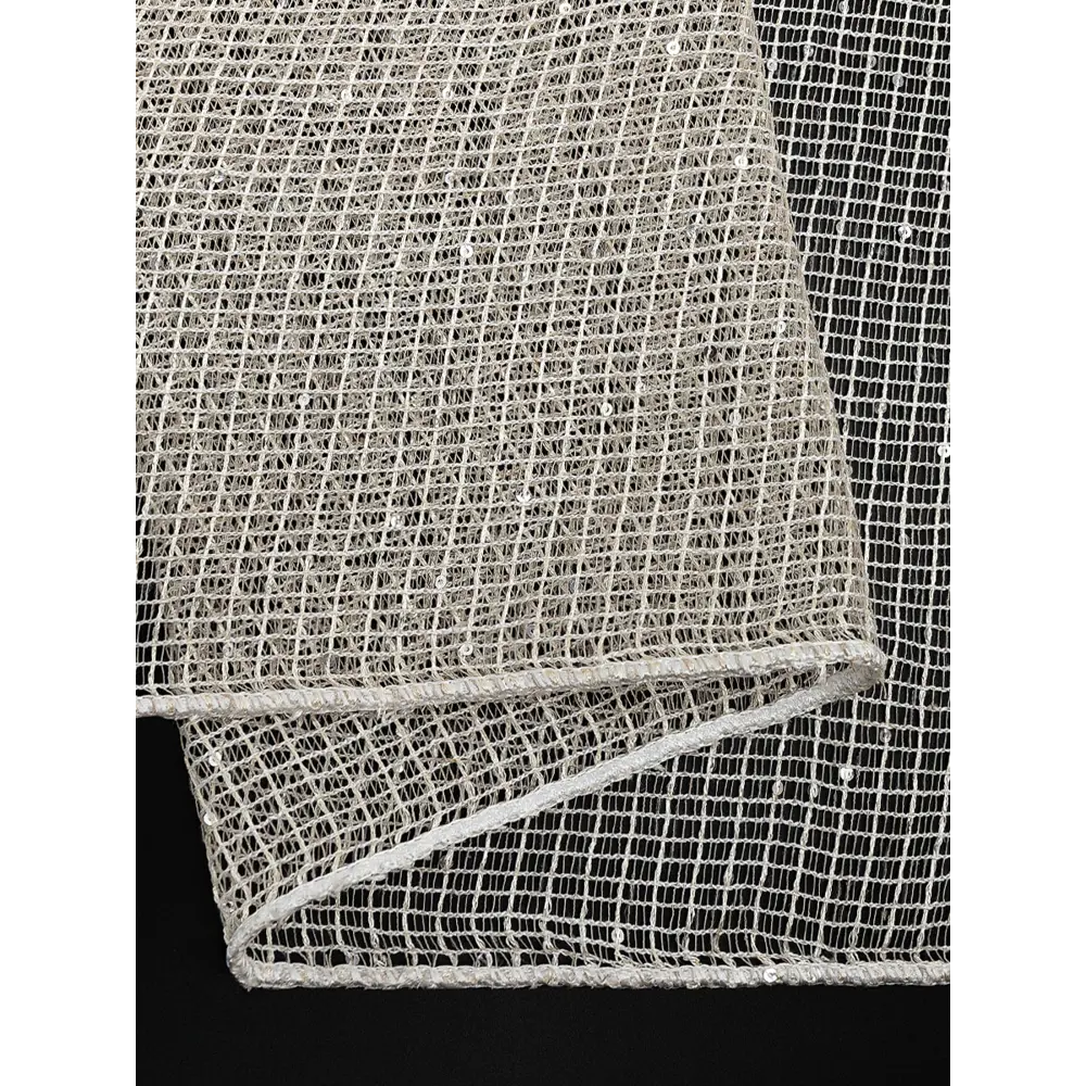 Фото 7 Тюль на шторной ленте Amore Mio Сетка Premium 300x270 см цвет шампань