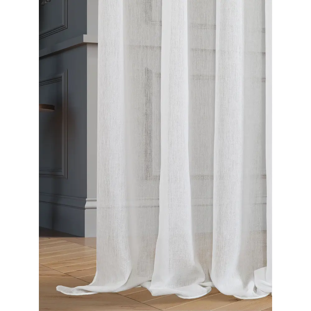 Фото 2 Тюль на шторной ленте At Home Дроу-27 300x270 см цвет белый Фото 2 Тюль на шторной ленте At Home Дроу-27 300x270 см цвет белый