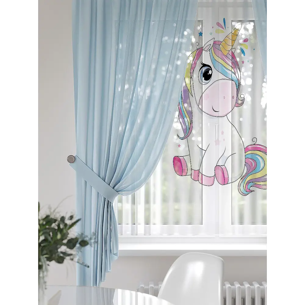 Фото 2 Тюль на шторной ленте At Home Мирофинс 300x150 см цвет белый Фото 2 Тюль на шторной ленте At Home Мирофинс 300x150 см цвет белый