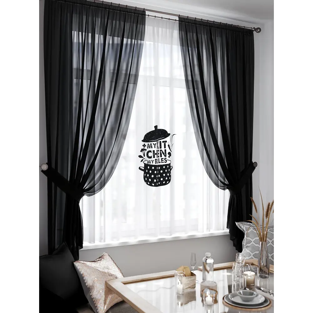 Фото 3 Тюль на шторной ленте At Home Рунвилс 300x150 см цвет белый Фото 3 Тюль на шторной ленте At Home Рунвилс 300x150 см цвет белый