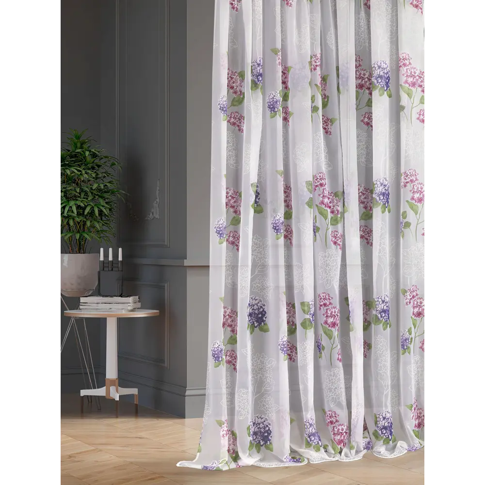 Фото 3 Тюль на шторной ленте At Home Кингу-106 300x230 см цвет белый Фото 3 Тюль на шторной ленте At Home Кингу-106 300x230 см цвет белый