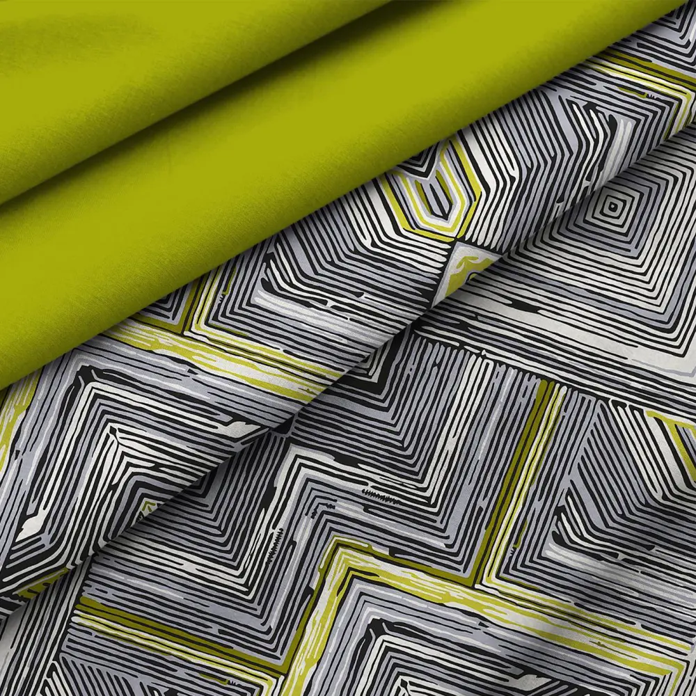 Фото 4 Комплект постельного белья Wenge Eastern geometry евро бязь мультиколор