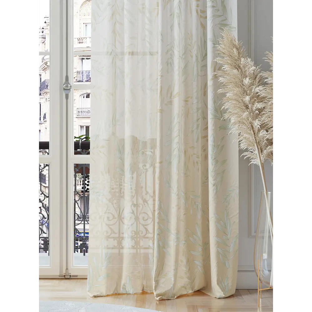 Фото 3 Тюль на шторной ленте At Home Хилоринс 150x260 см цвет белый Фото 3 Тюль на шторной ленте At Home Хилоринс 150x260 см цвет белый