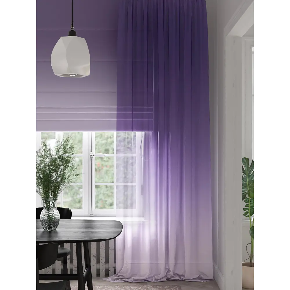 Фото 4 Тюль на шторной ленте At Home Фортерс 150x280 см цвет белый Фото 4 Тюль на шторной ленте At Home Фортерс 150x280 см цвет белый