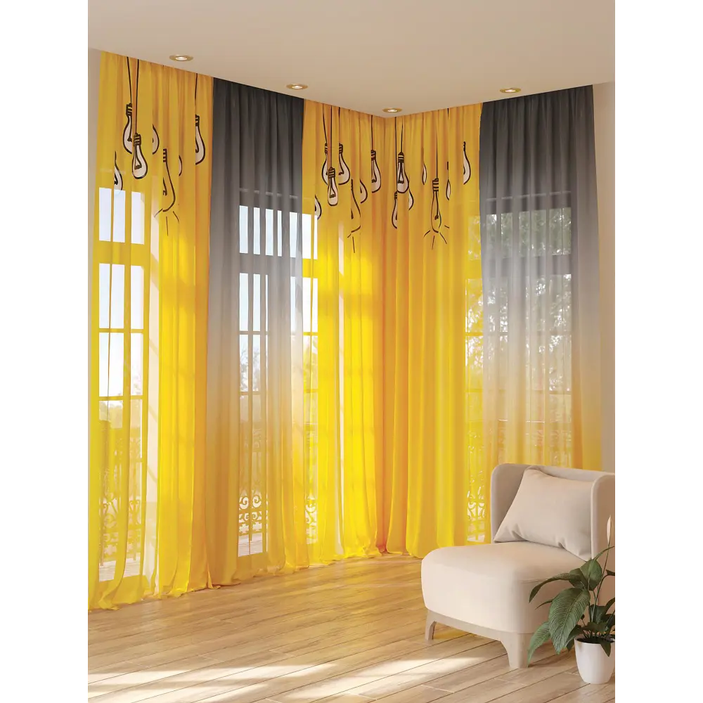 Фото 3 Тюль на шторной ленте At Home Ланмикрос 150x280 см цвет белый Фото 3 Тюль на шторной ленте At Home Ланмикрос 150x280 см цвет белый