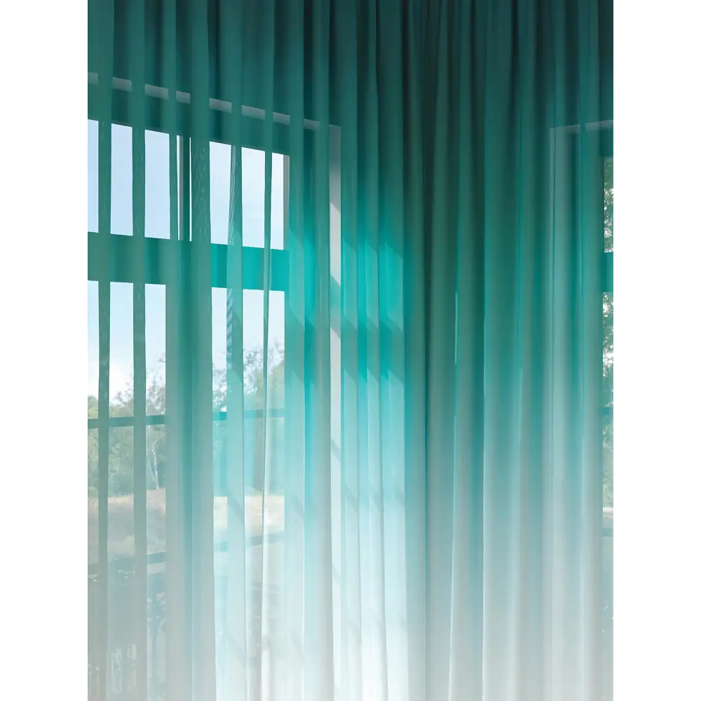 Фото 2 Тюль на шторной ленте At Home Фивренис 150x280 см цвет белый Фото 2 Тюль на шторной ленте At Home Фивренис 150x280 см цвет белый