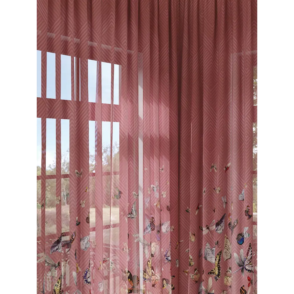 Фото 2 Тюль на шторной ленте At Home Рибенс 150x280 см цвет белый Фото 2 Тюль на шторной ленте At Home Рибенс 150x280 см цвет белый