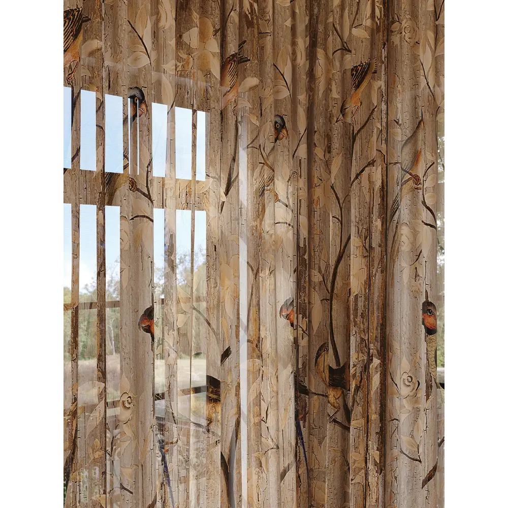 Фото 2 Тюль на шторной ленте At Home Лифенси 150x260 см цвет бежевый Фото 2 Тюль на шторной ленте At Home Лифенси 150x260 см цвет бежевый