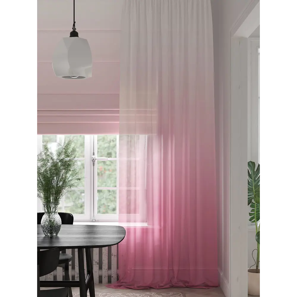 Фото 4 Тюль на шторной ленте At Home Ломиргорс 150x280 см цвет белый Фото 4 Тюль на шторной ленте At Home Ломиргорс 150x280 см цвет белый