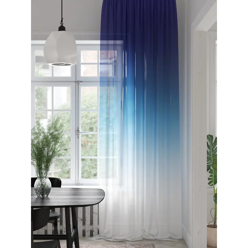 Фото Тюль на шторной ленте At Home Рофикор 150x280 см цвет белый Фото Тюль на шторной ленте At Home Рофикор 150x280 см цвет белый