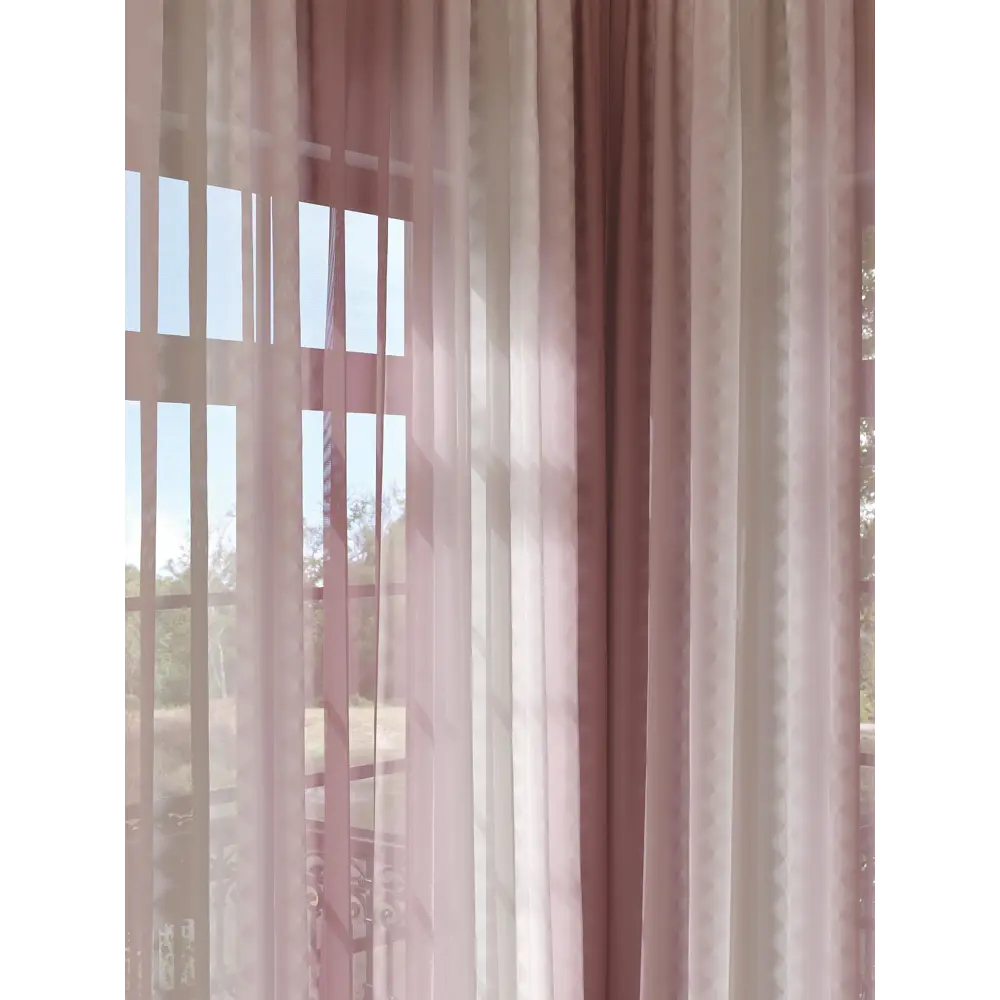 Фото 2 Тюль на шторной ленте At Home Монкролс 150x280 см цвет белый Фото 2 Тюль на шторной ленте At Home Монкролс 150x280 см цвет белый