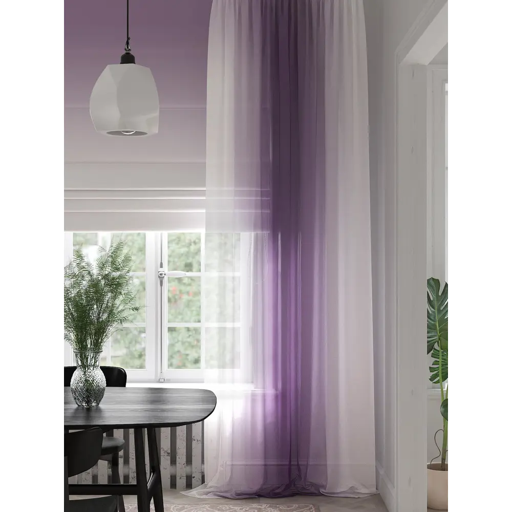 Фото 4 Тюль на шторной ленте At Home Фонмирол 150x280 см цвет белый Фото 4 Тюль на шторной ленте At Home Фонмирол 150x280 см цвет белый