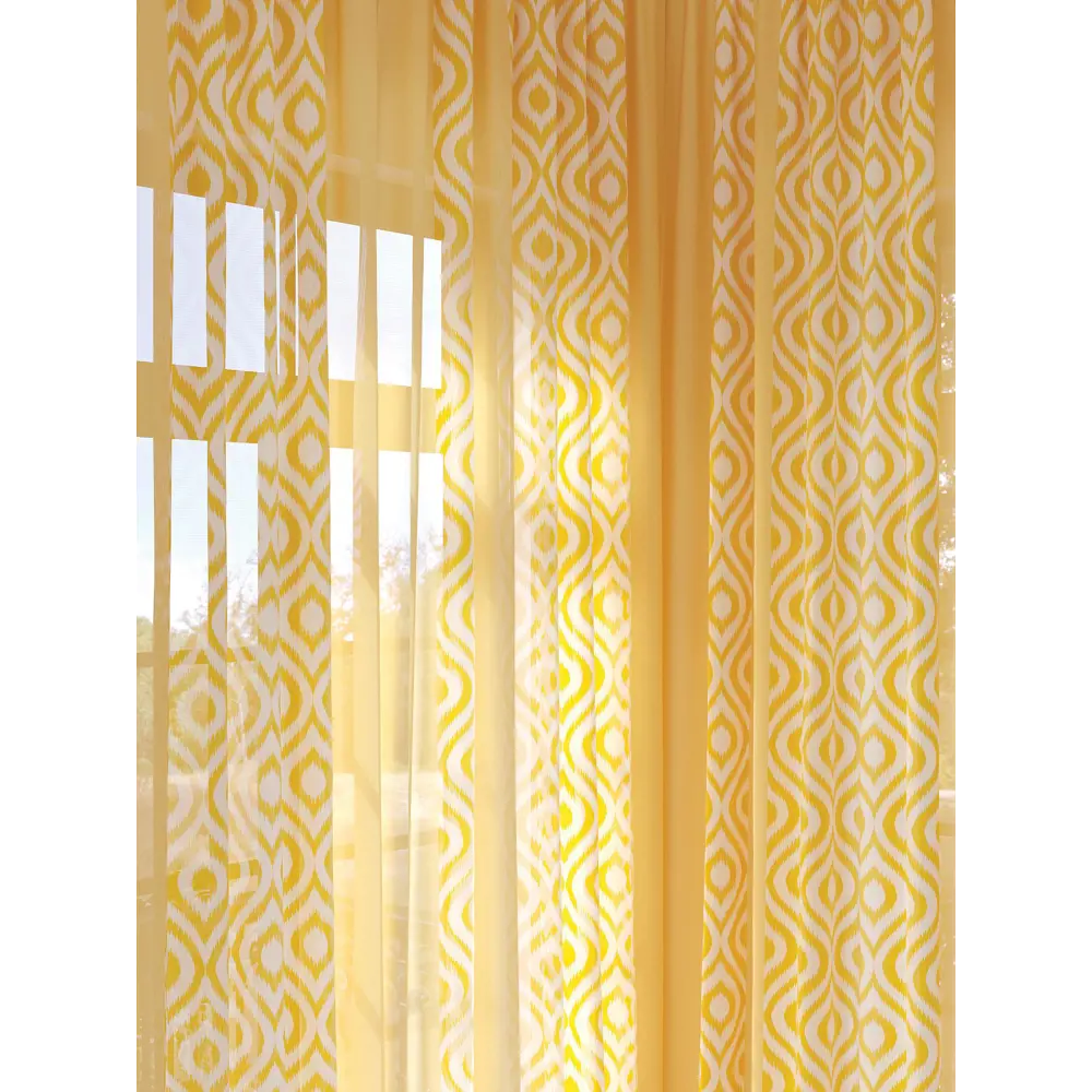 Фото 2 Тюль на шторной ленте At Home Тенквист 150x280 см цвет белый Фото 2 Тюль на шторной ленте At Home Тенквист 150x280 см цвет белый