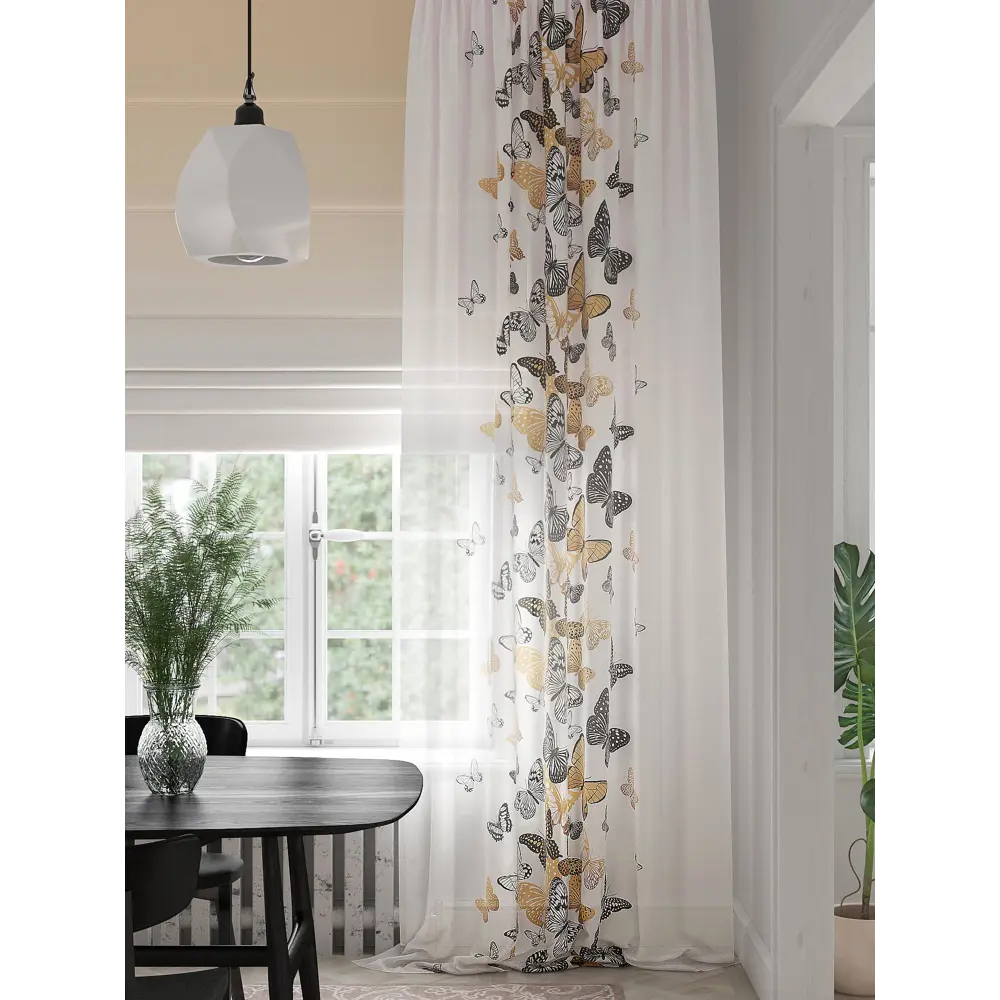 Фото 4 Тюль на шторной ленте At Home Кенеквирс 150x280 см цвет белый Фото 4 Тюль на шторной ленте At Home Кенеквирс 150x280 см цвет белый