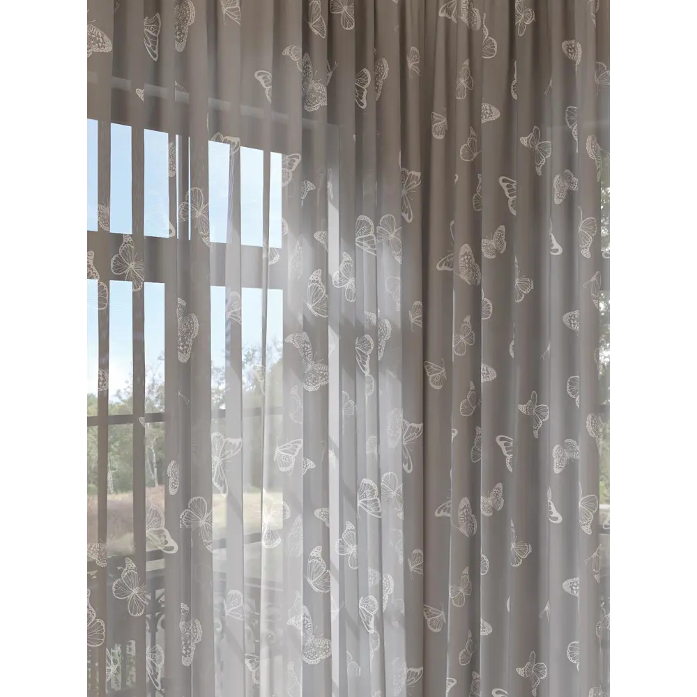 Фото 2 Тюль на шторной ленте At Home Фанфикро 150x280 см цвет белый Фото 2 Тюль на шторной ленте At Home Фанфикро 150x280 см цвет белый