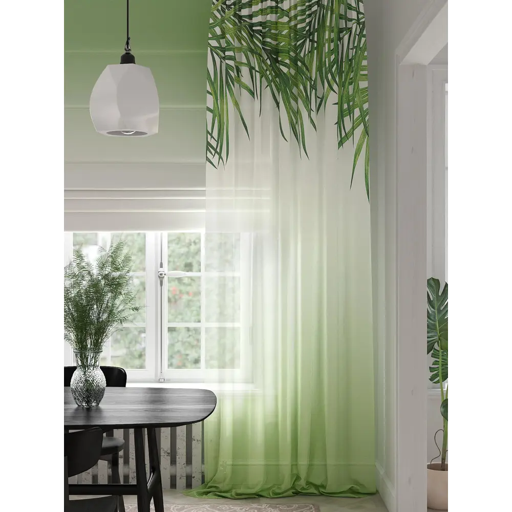 Фото 4 Тюль на шторной ленте At Home Харфирсон 150x280 см цвет белый Фото 4 Тюль на шторной ленте At Home Харфирсон 150x280 см цвет белый