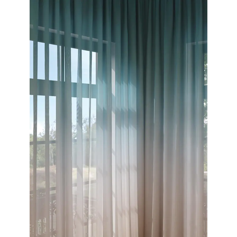 Фото 2 Тюль на шторной ленте At Home Фимекрос 150x280 см цвет бежевый Фото 2 Тюль на шторной ленте At Home Фимекрос 150x280 см цвет бежевый