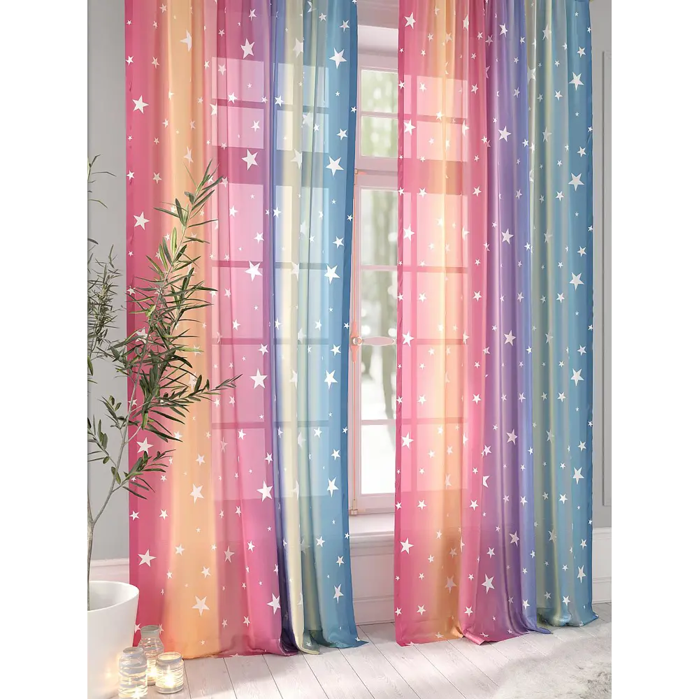 Фото Тюль на шторной ленте At Home Ларисти 150x260 см цвет бежевый Фото Тюль на шторной ленте At Home Ларисти 150x260 см цвет бежевый