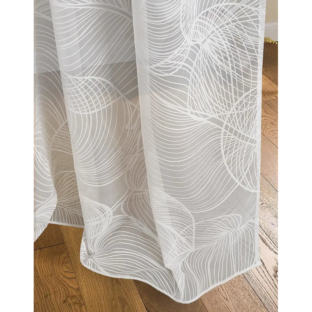 Фото 4 Тюль на шторной ленте At Home Томниц-159 300x250 см цвет белый