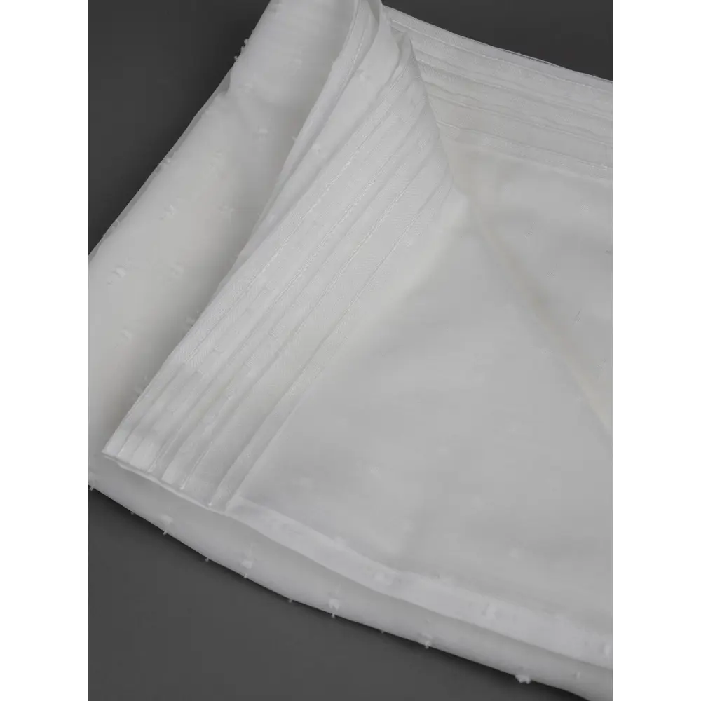 Фото 8 Тюль на шторной ленте At Home Томниц-163 300x270 см цвет белый