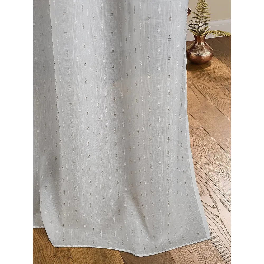 Фото 4 Тюль на шторной ленте At Home Томниц-164 300x240 см цвет белый