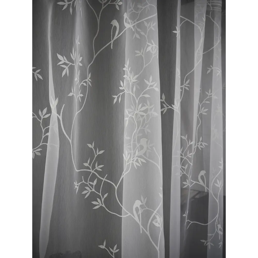 Фото 9 Тюль на шторной ленте At Home Лорелис-04 300x290 см цвет белый Фото 9 Тюль на шторной ленте At Home Лорелис-04 300x290 см цвет белый