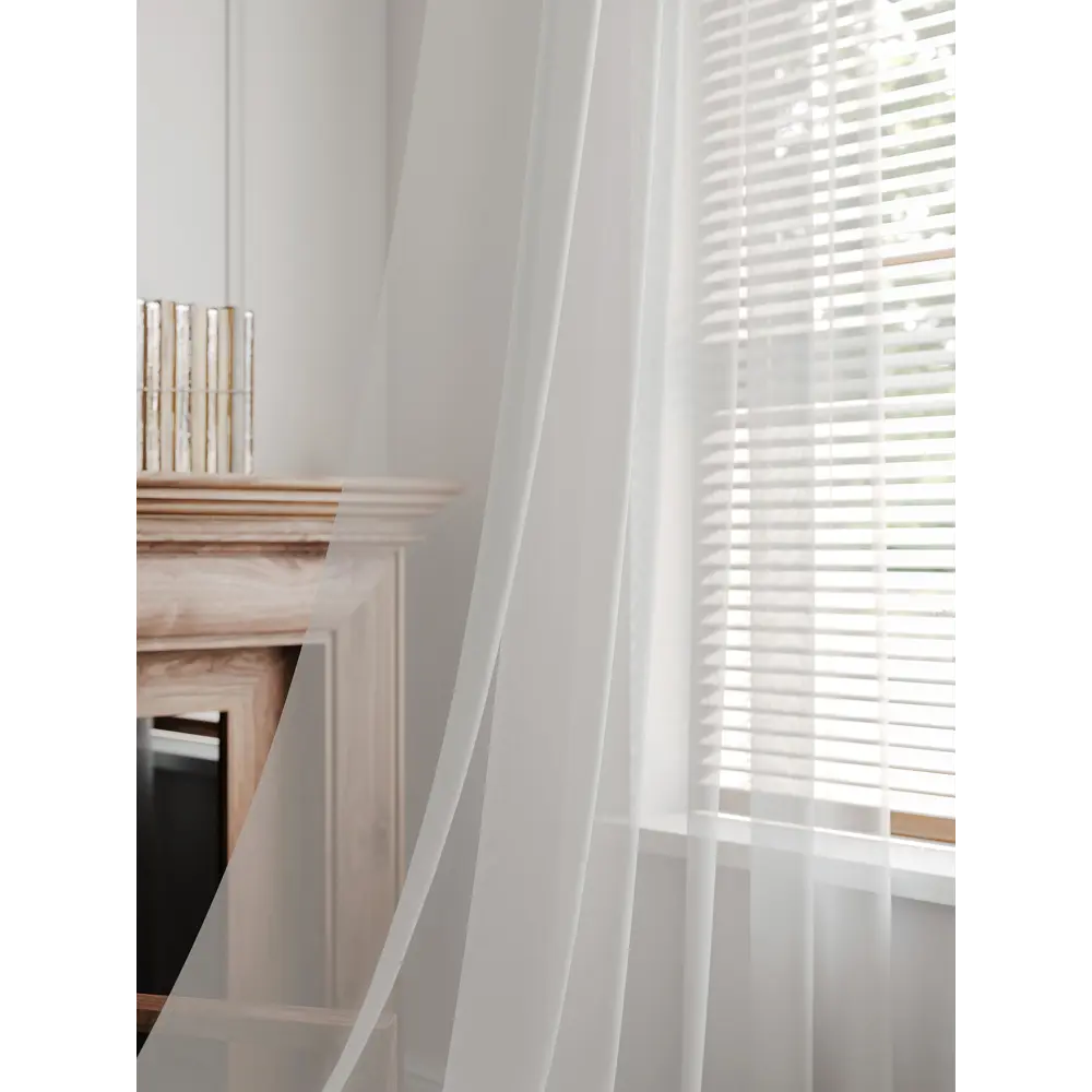 Фото 13 Тюль на шторной ленте At Home Лорелис-04 300x290 см цвет белый Фото 13 Тюль на шторной ленте At Home Лорелис-04 300x290 см цвет белый