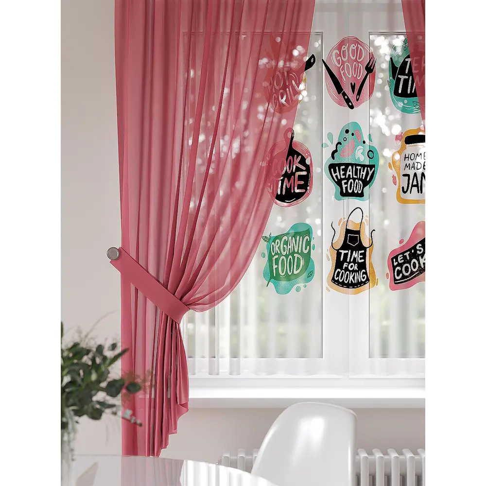 Фото 2 Тюль на шторной ленте At Home Кименкрис 300x150 см цвет белый Фото 2 Тюль на шторной ленте At Home Кименкрис 300x150 см цвет белый