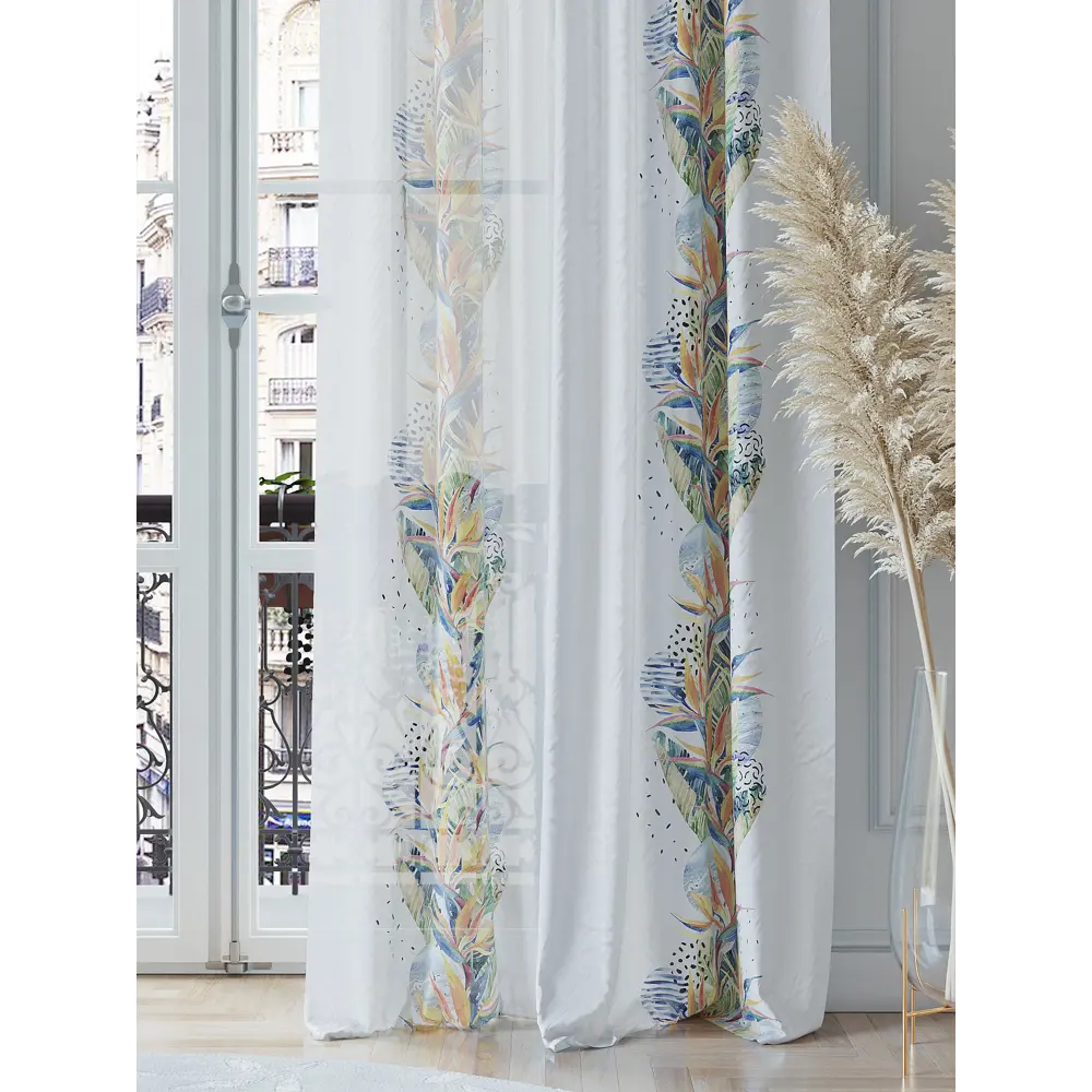 Фото 3 Тюль на шторной ленте At Home Лифролс 150x260 см цвет белый Фото 3 Тюль на шторной ленте At Home Лифролс 150x260 см цвет белый